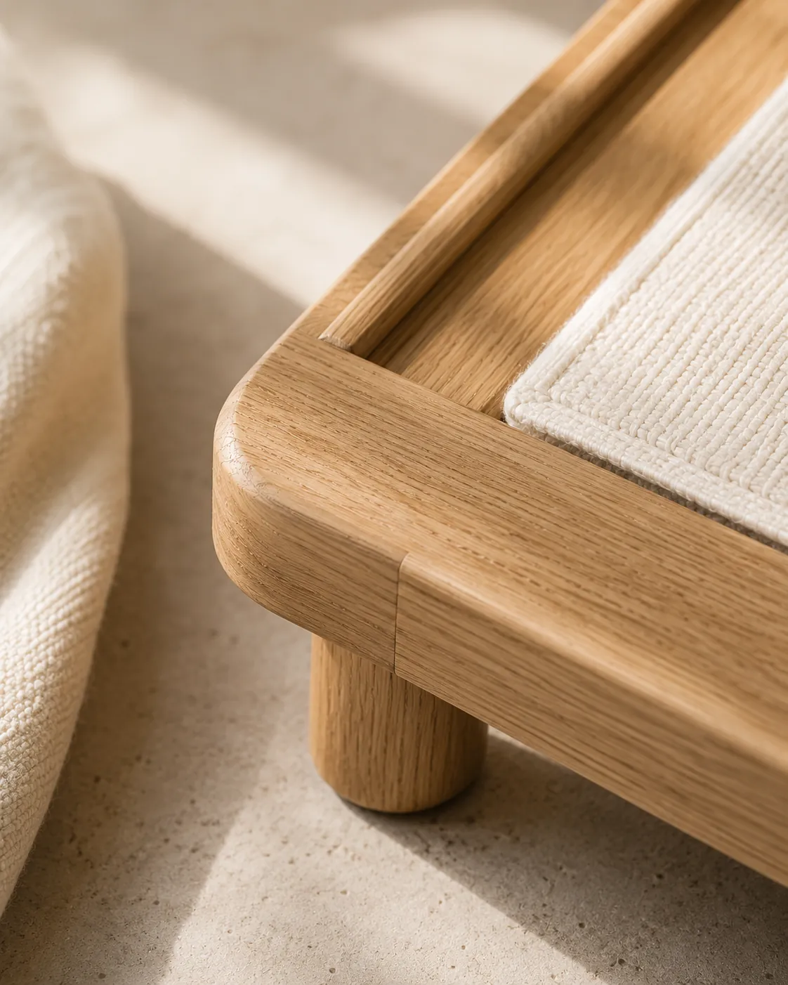 Natural wood product detail