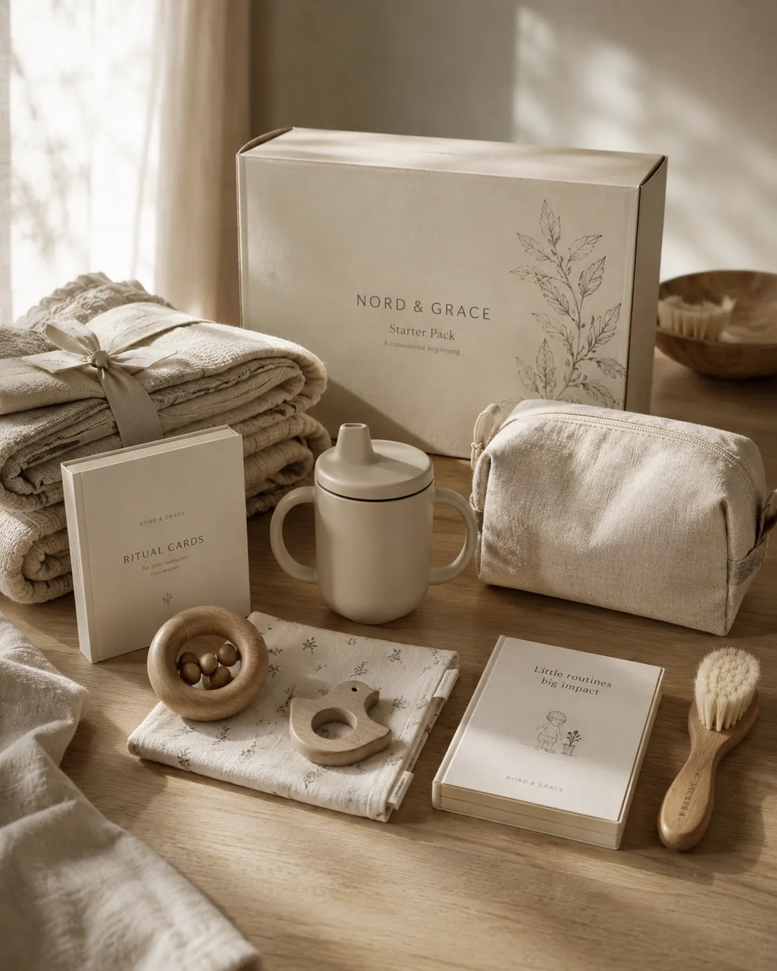 Ritual cards and family objects